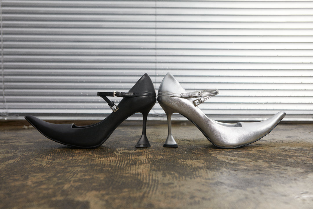 Belted Horn Pumps