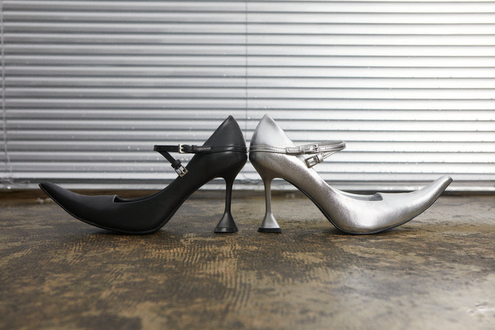 Belted Horn Pumps
