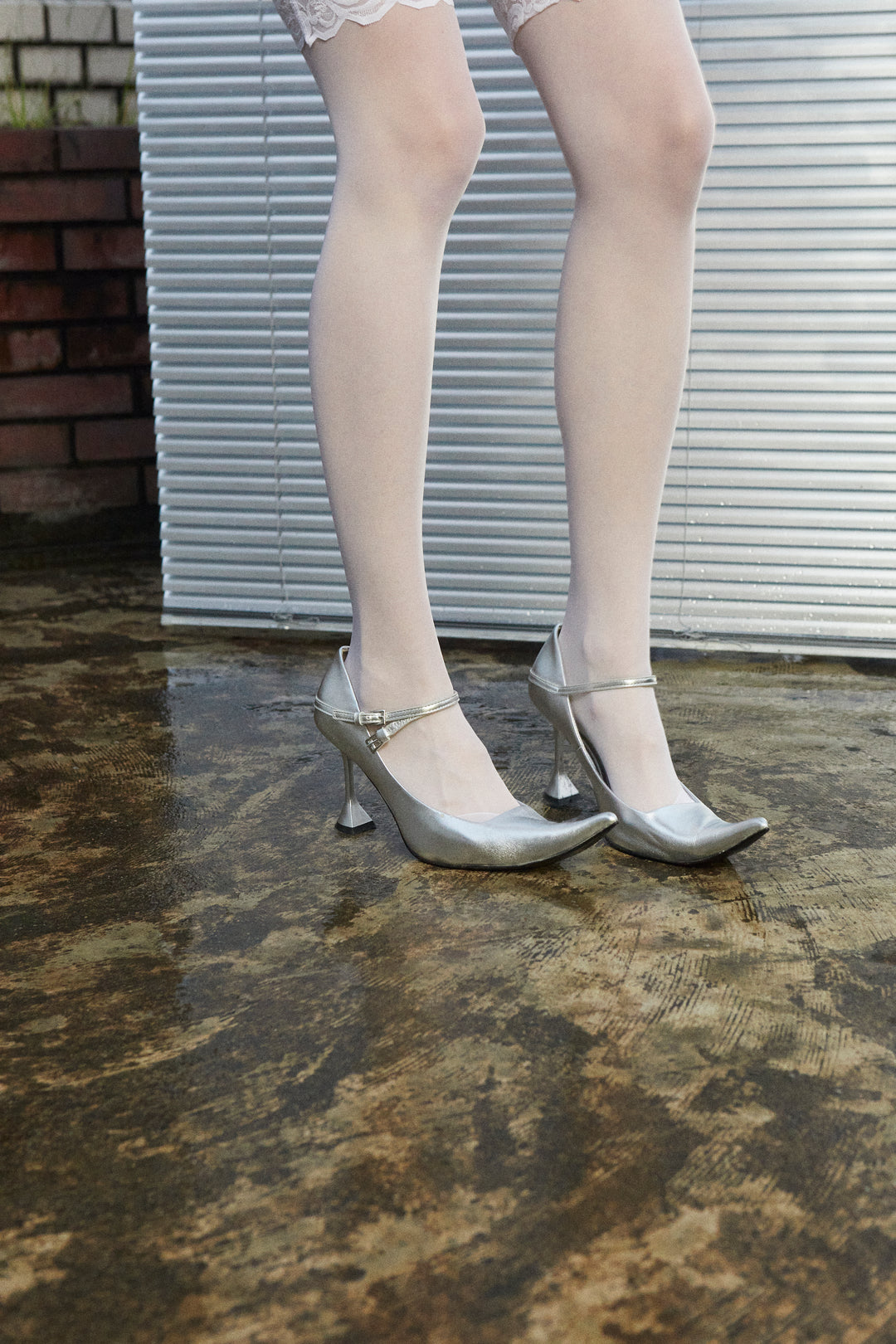 Belted Horn Pumps
