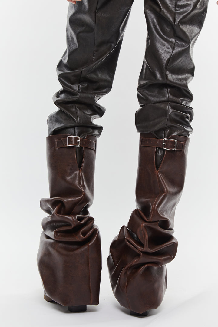Melted Boots Brown
