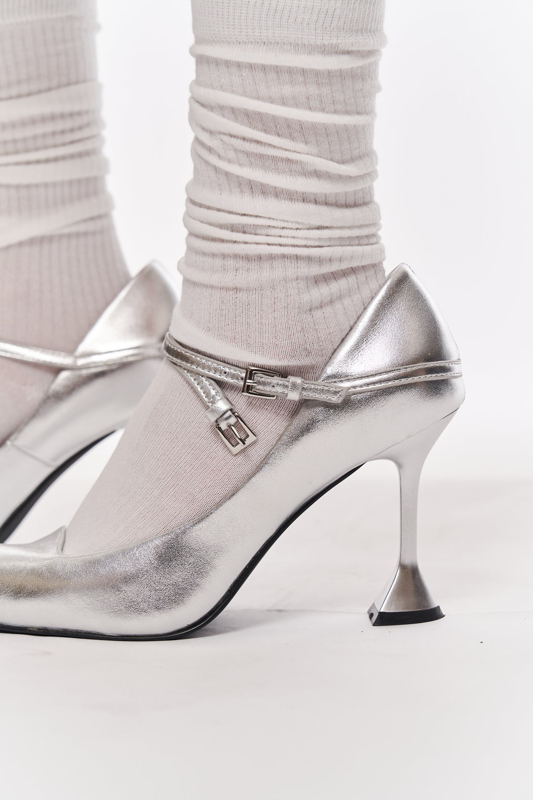 Belted Horn Pumps