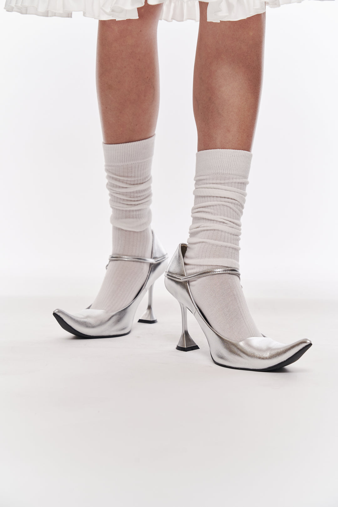 Belted Horn Pumps