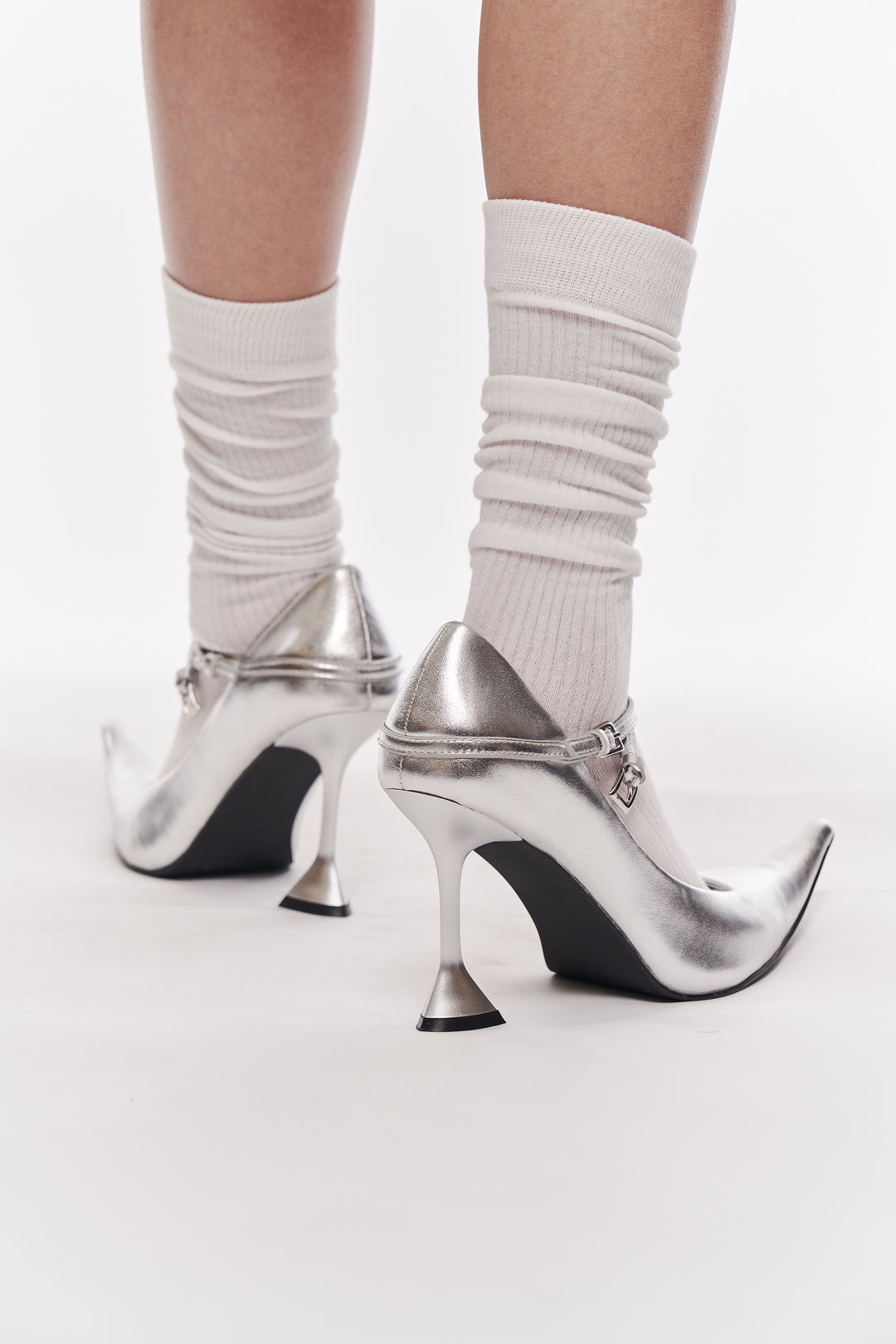 Belted Horn Pumps
