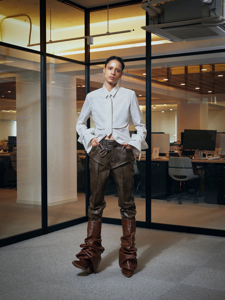 Melted Boots Brown