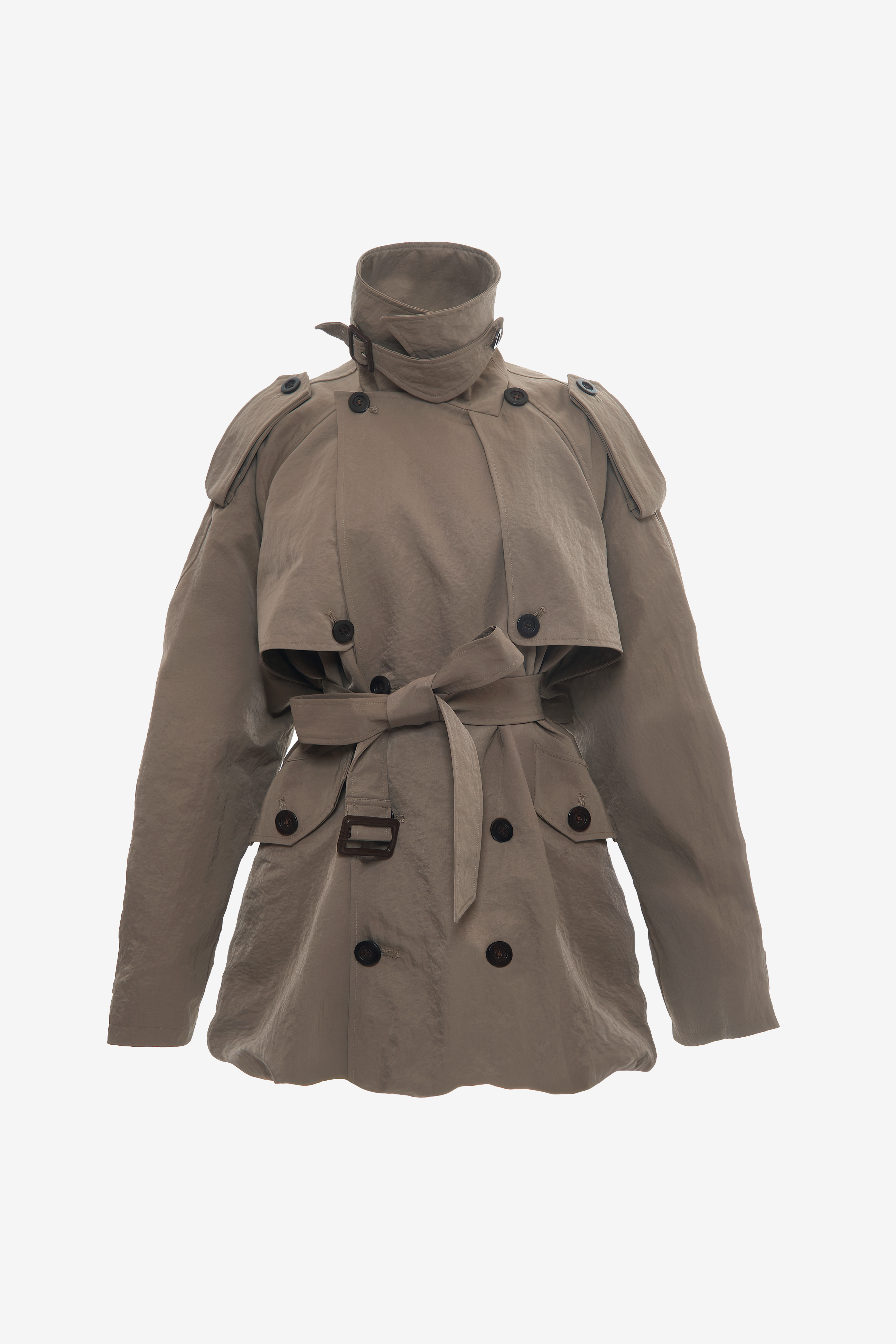 Contoured Mini Trench – POOLDE Contoured Mini Trench – POOLDE