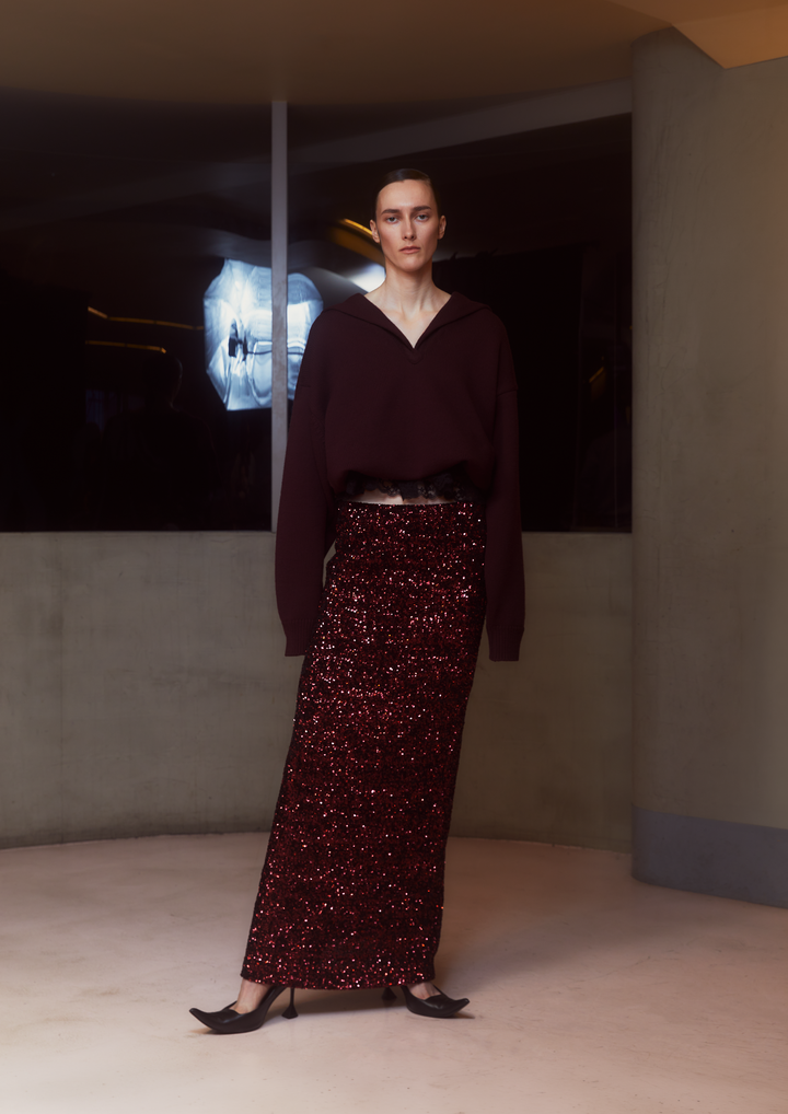 Sparkling Rose Skirt