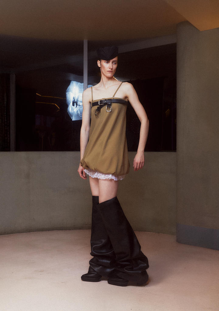 Melted Thigh Boots