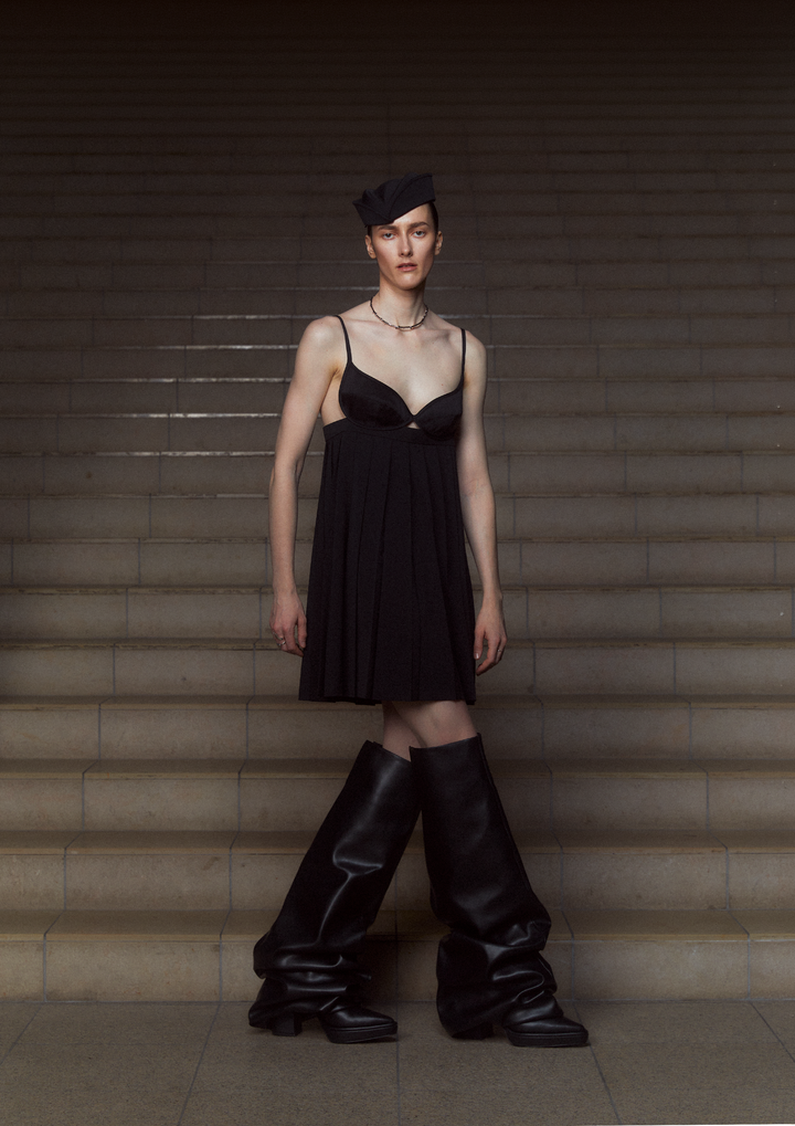 Melted Thigh Boots
