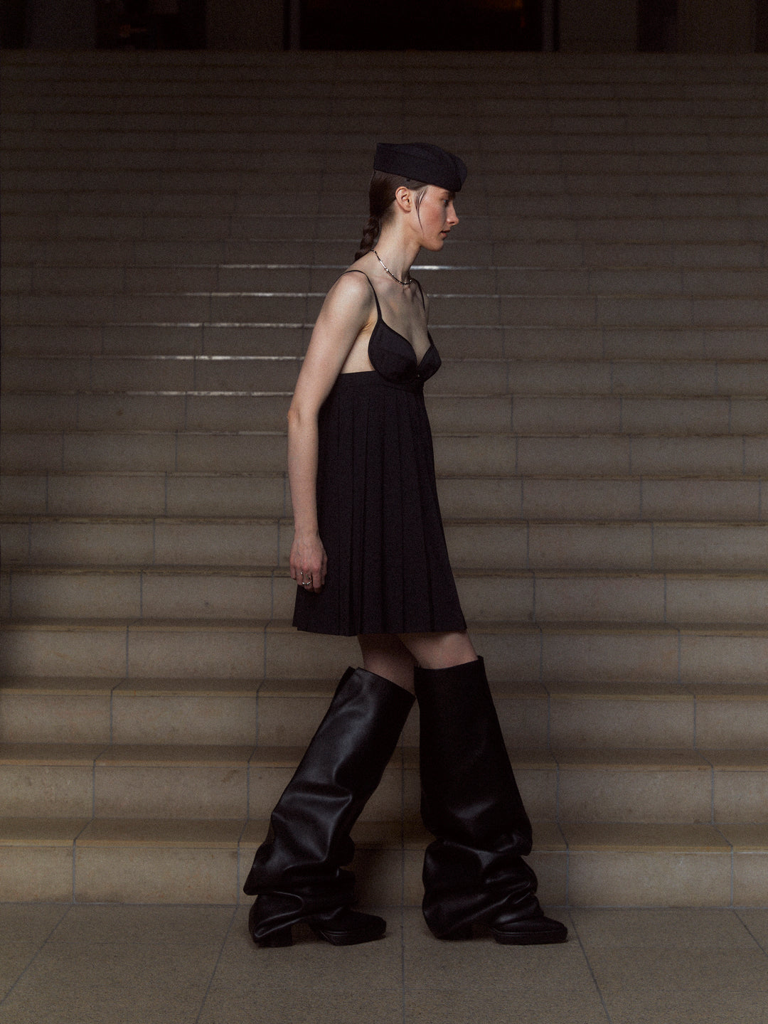 Melted Thigh Boots
