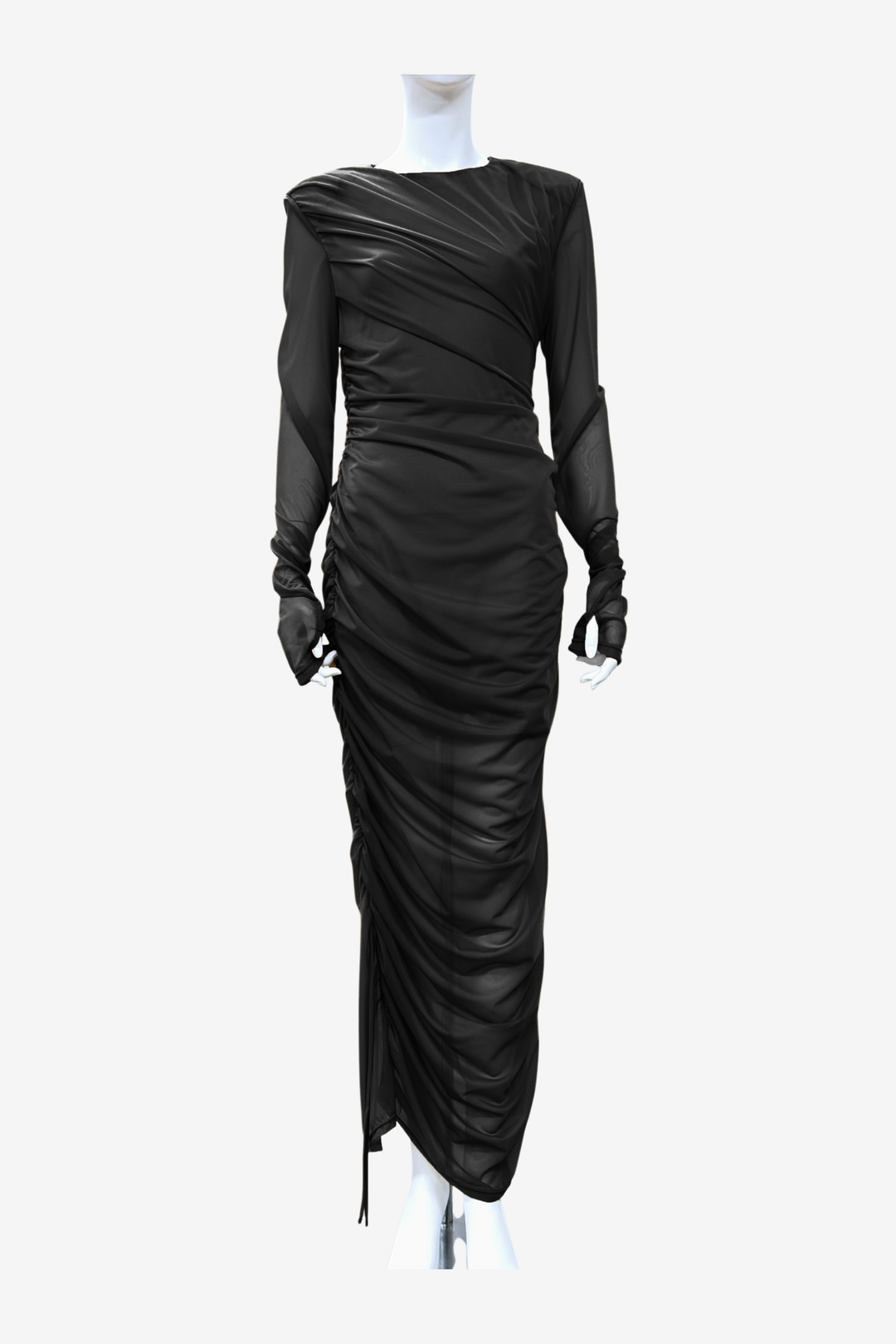 VORTEX SHEER DRESS