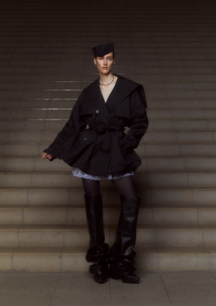 Melted Thigh Boots