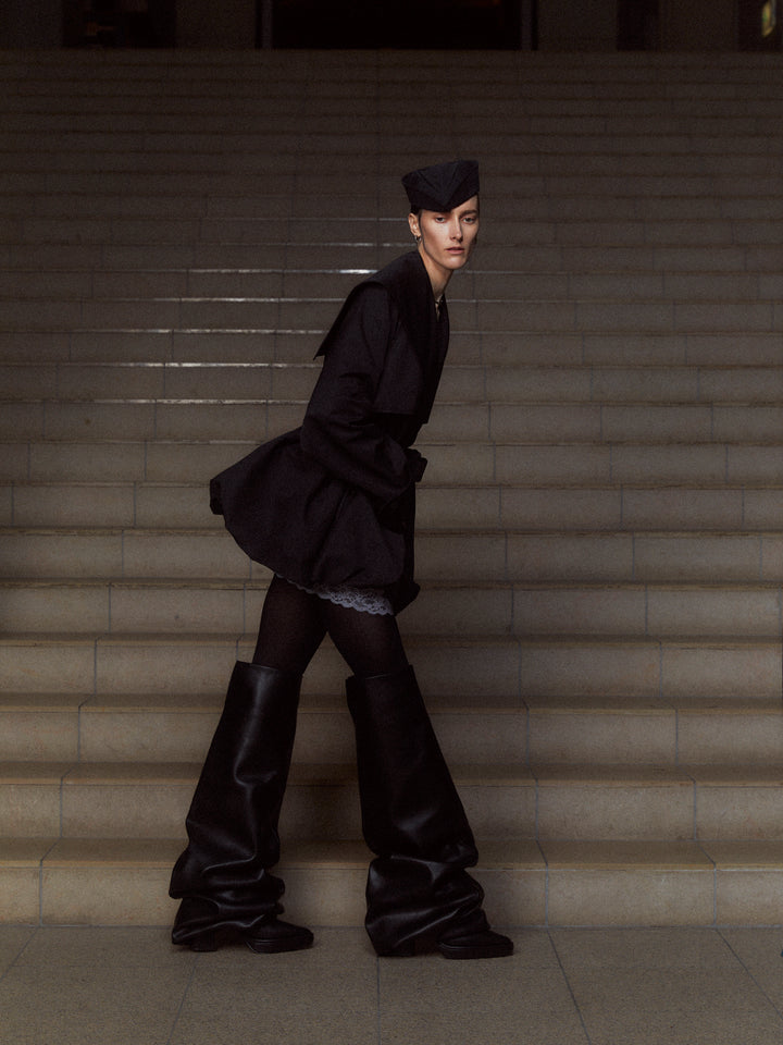 Melted Thigh Boots