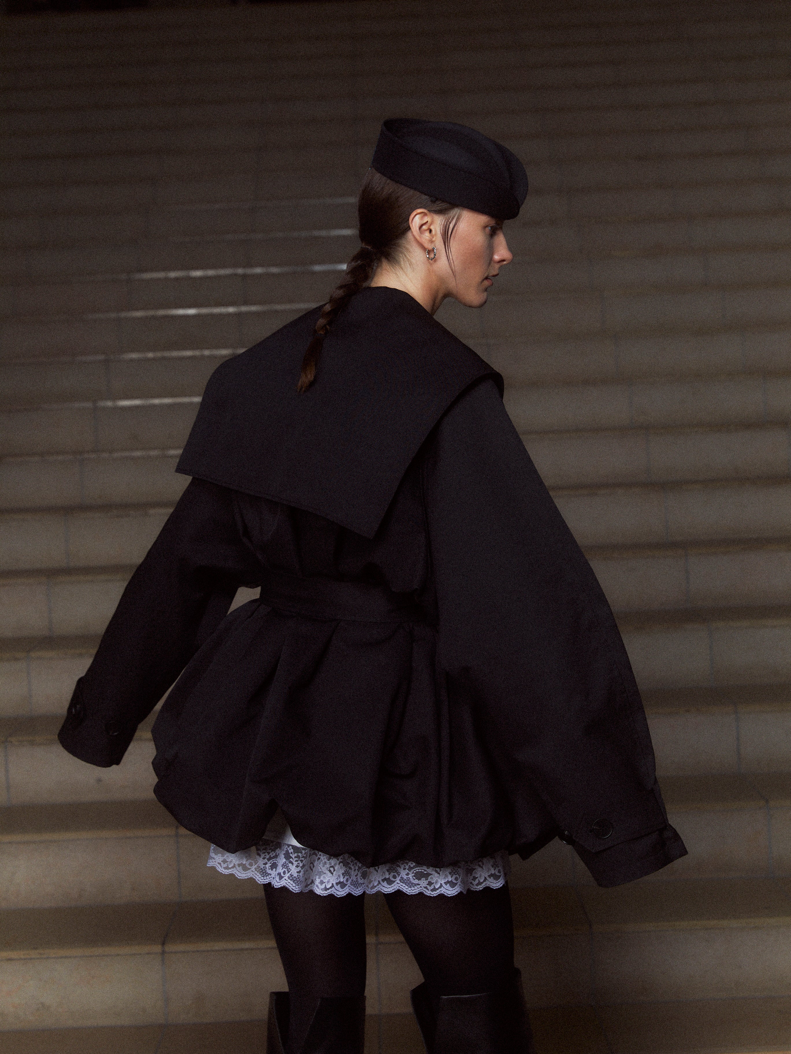Sailor Dress Trench – POOLDE