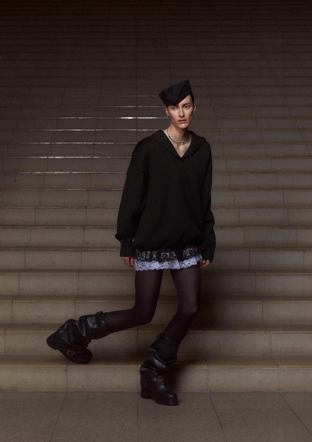 Sailor Shawl Knit