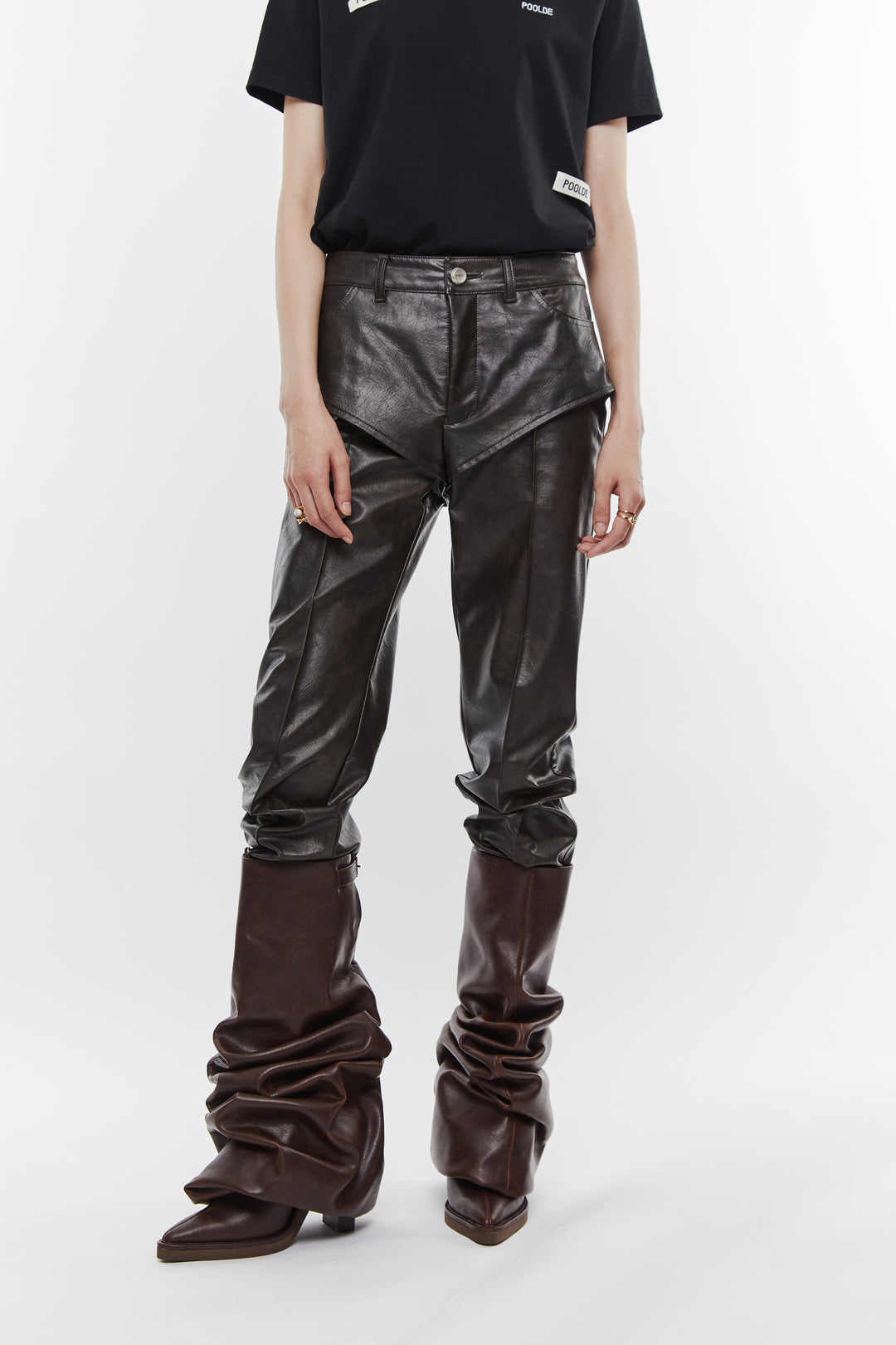 W Leather Pants