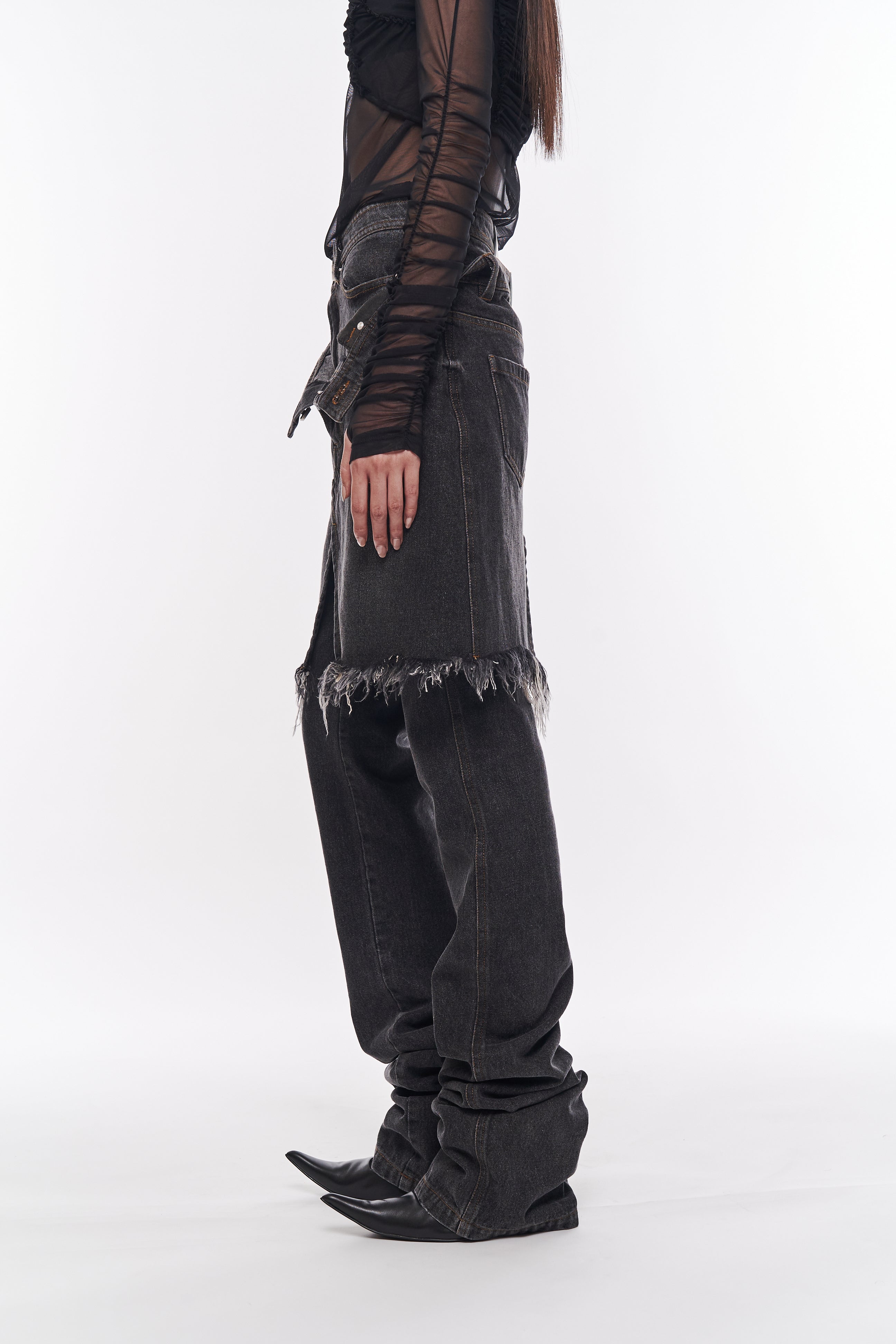 Loose Denim Pants – POOLDE