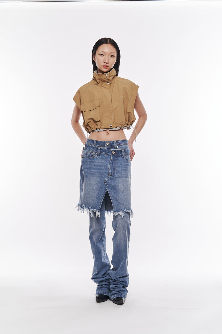 Loose Denim Pants