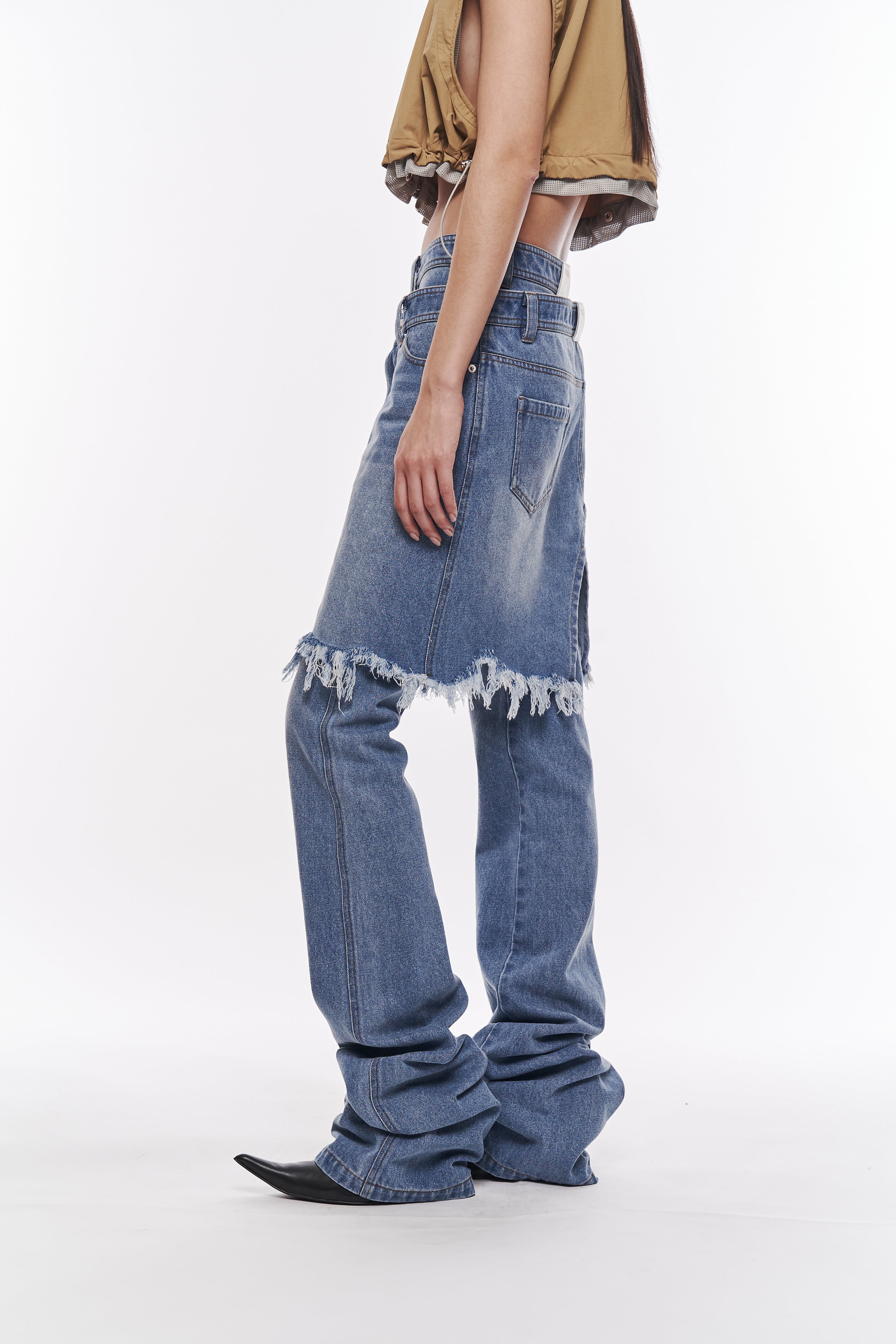 Loose Denim Pants – POOLDE