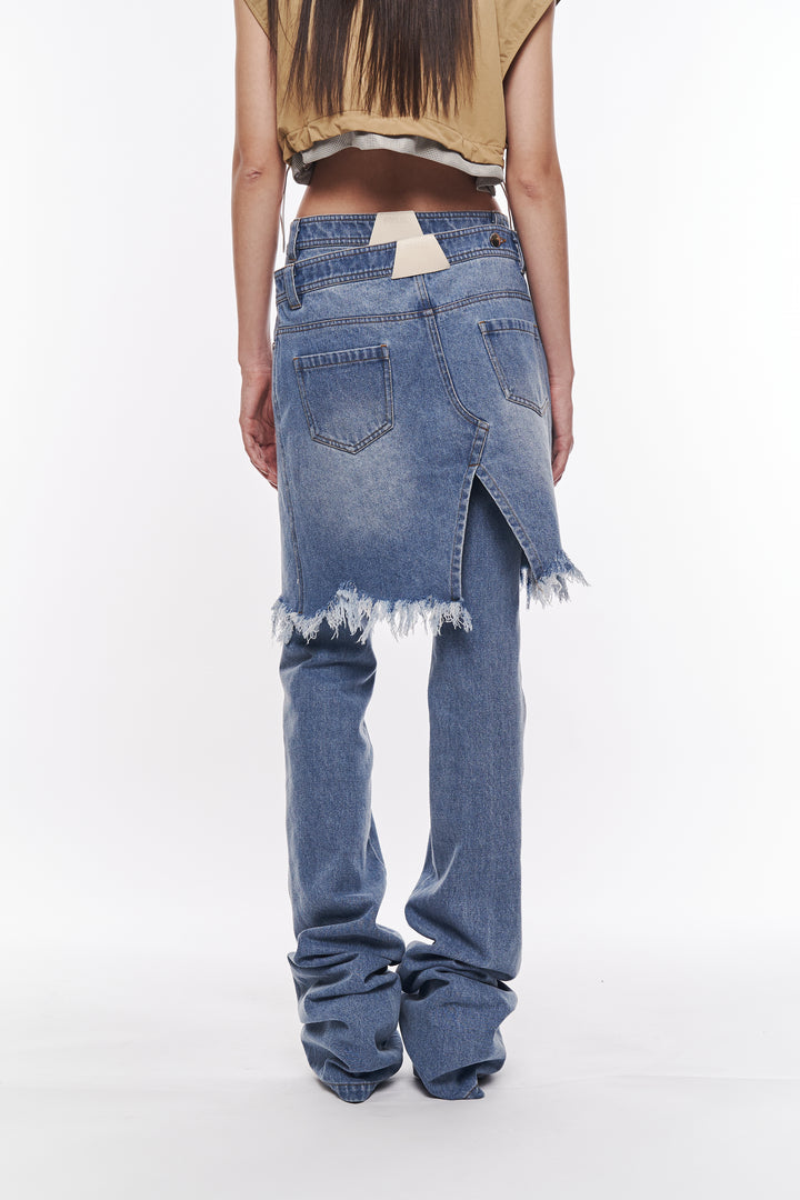 Loose Denim Pants