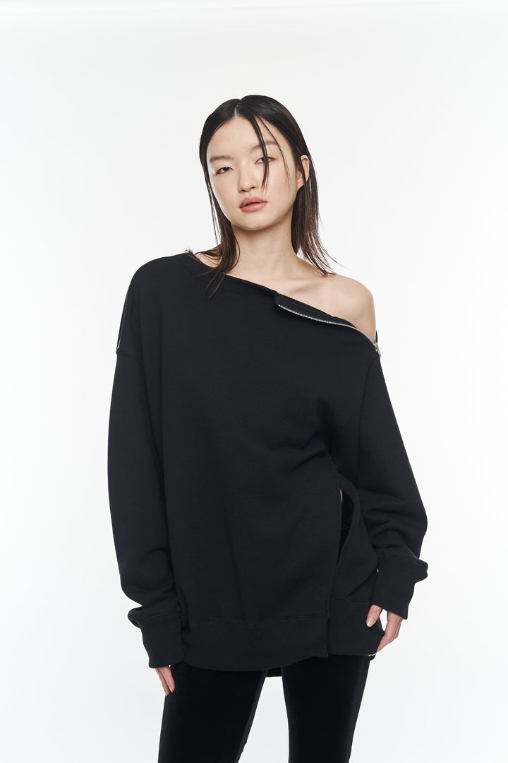 Sinatra Stripe Sweat Top