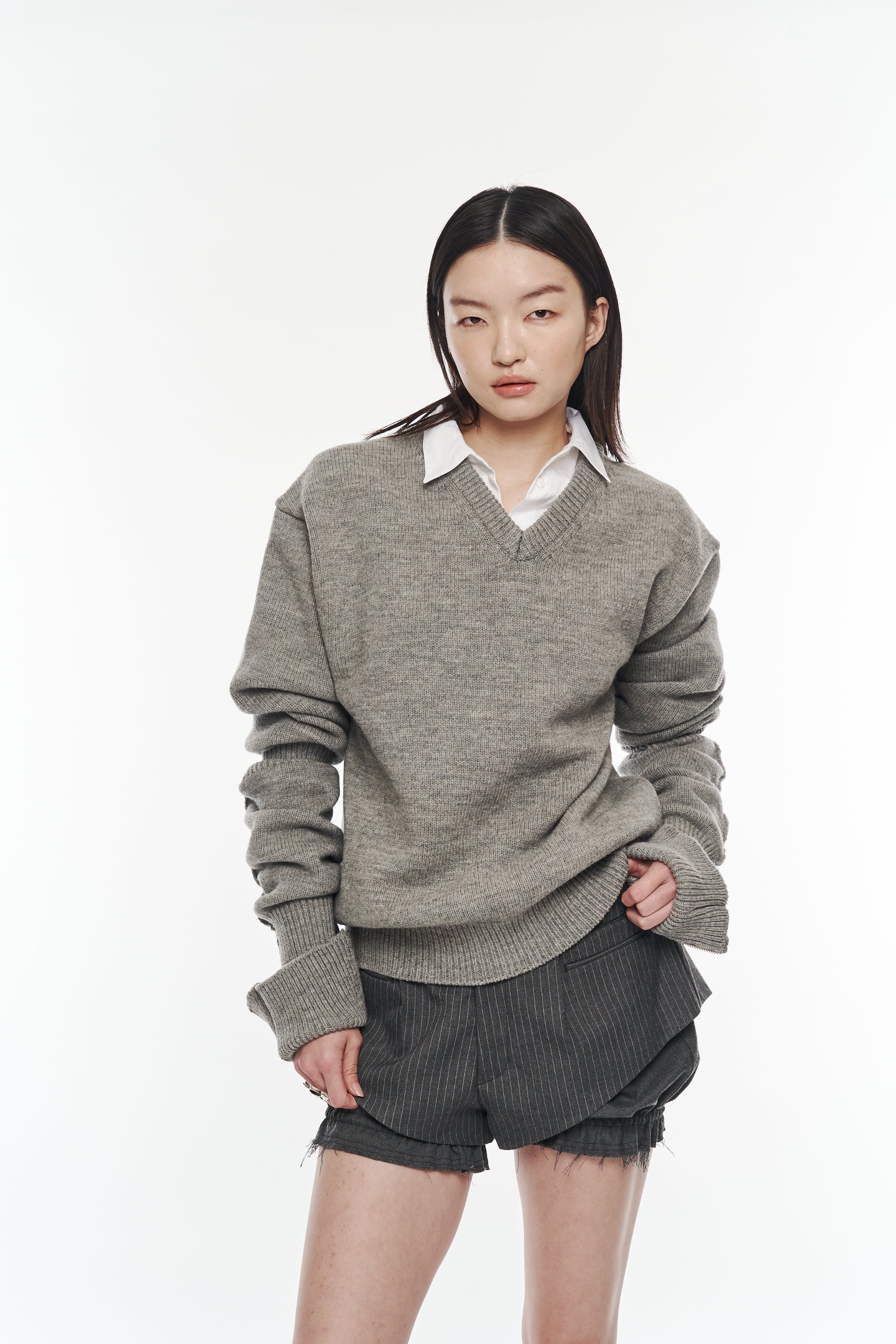 Sinatra Stripe Puffy Shorts – POOLDE