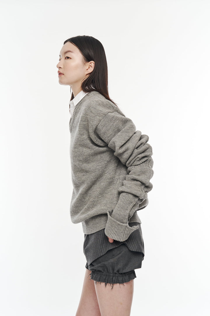 Caterpillar Sleeve Sweater