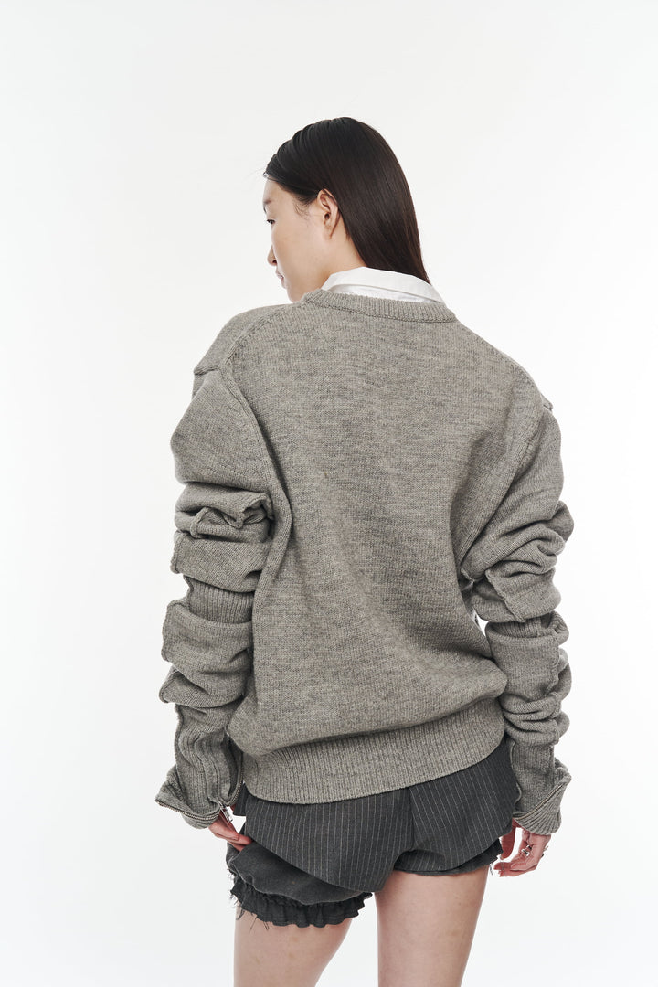 Caterpillar Sleeve Sweater
