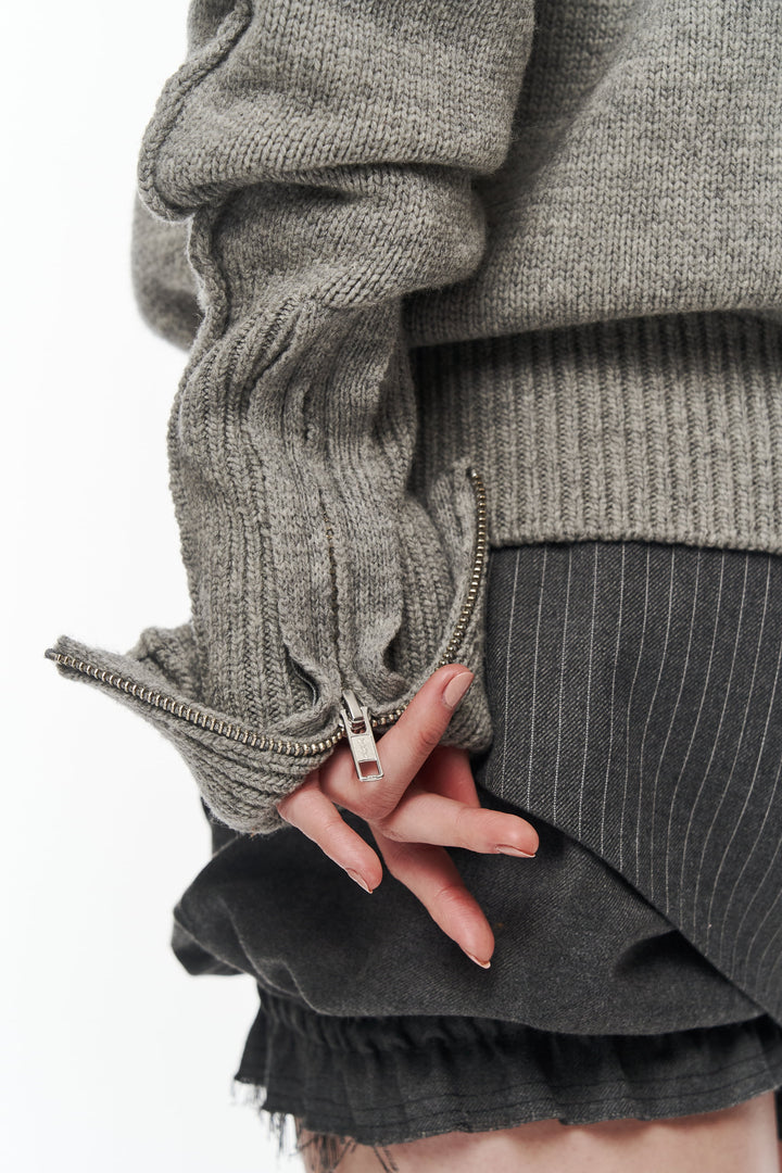 Caterpillar Sleeve Sweater