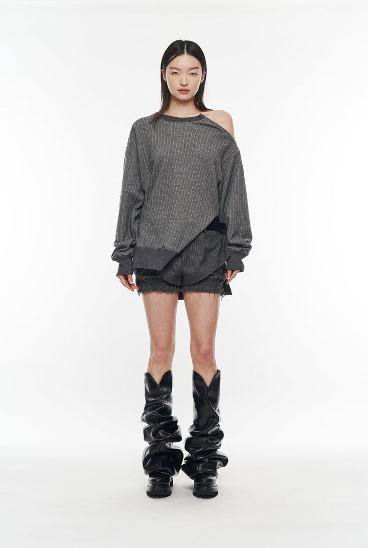 Sinatra Stripe Sweat Top