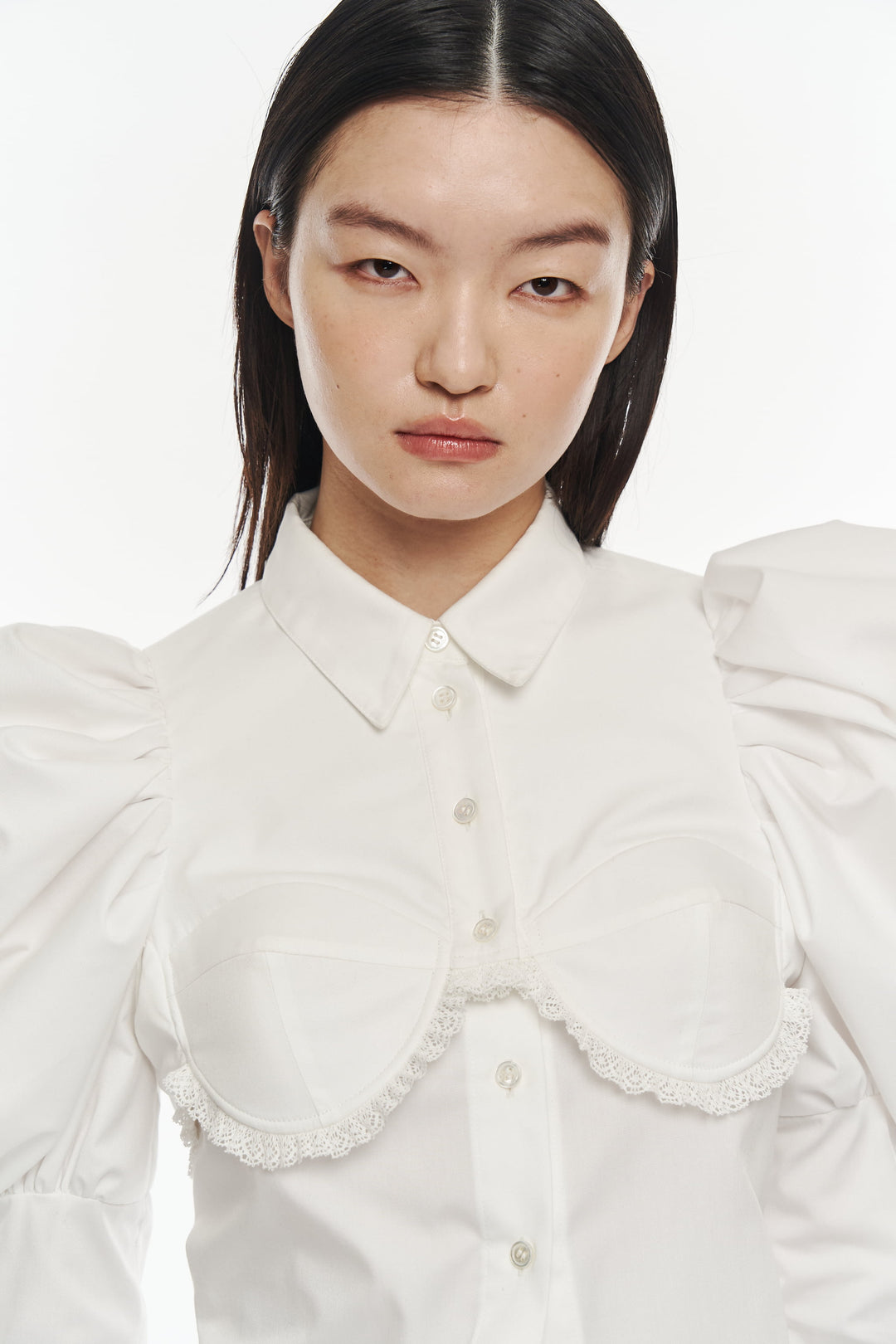 Oscarine Puff Blouse