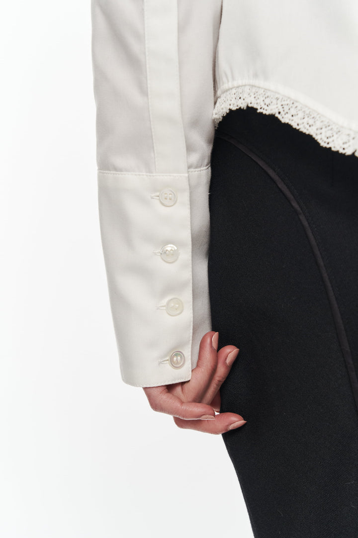 Oscarine Puff Blouse