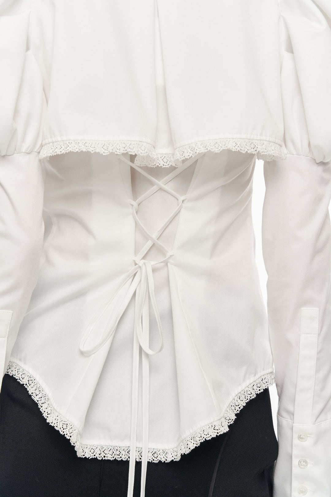 Oscarine Puff Blouse