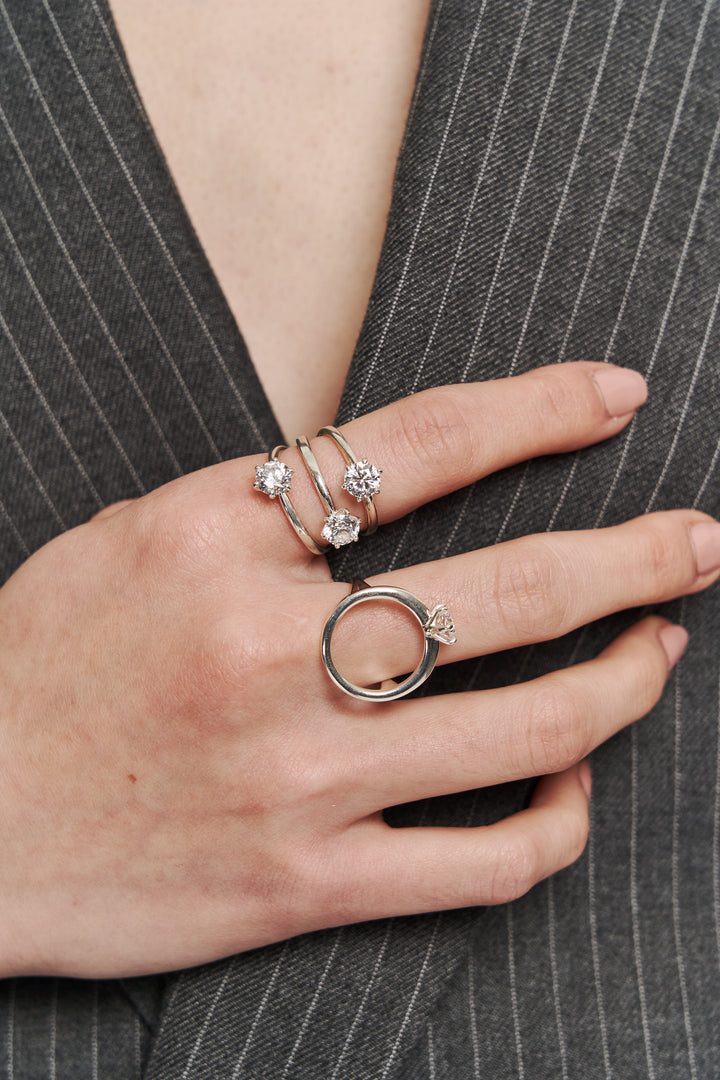 Threefold Engagement Ring