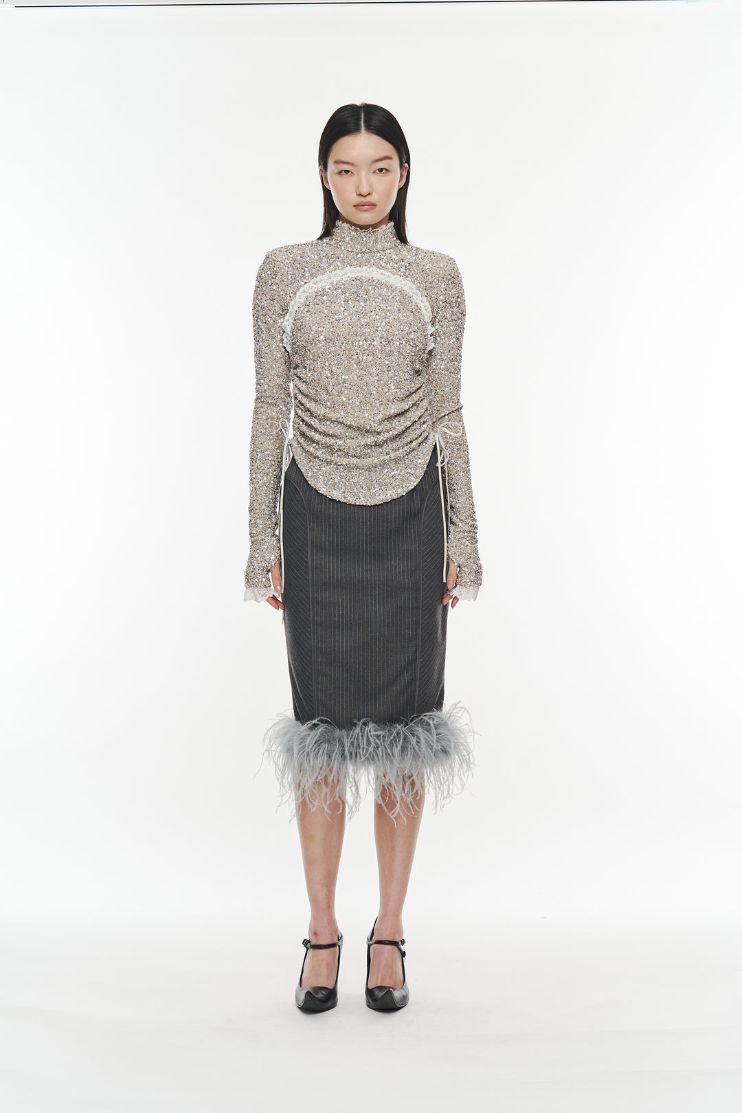 Sinatra Stripe Skirt