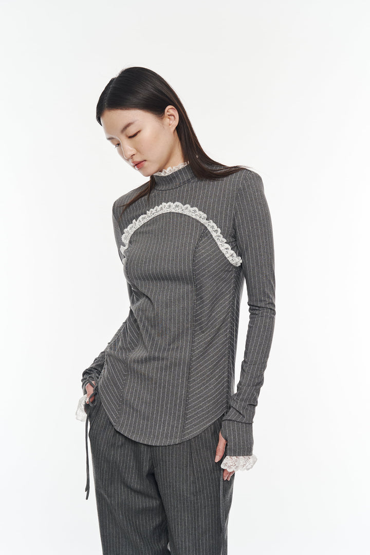 Sinatra Stripe Top