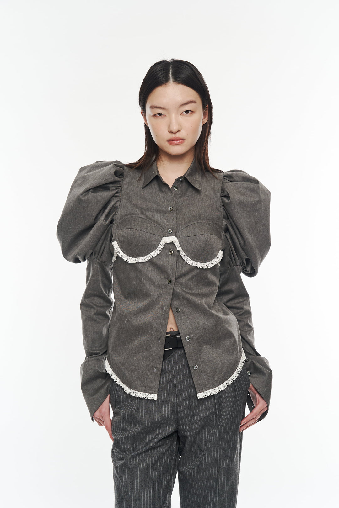 Oscarine Puff Blouse