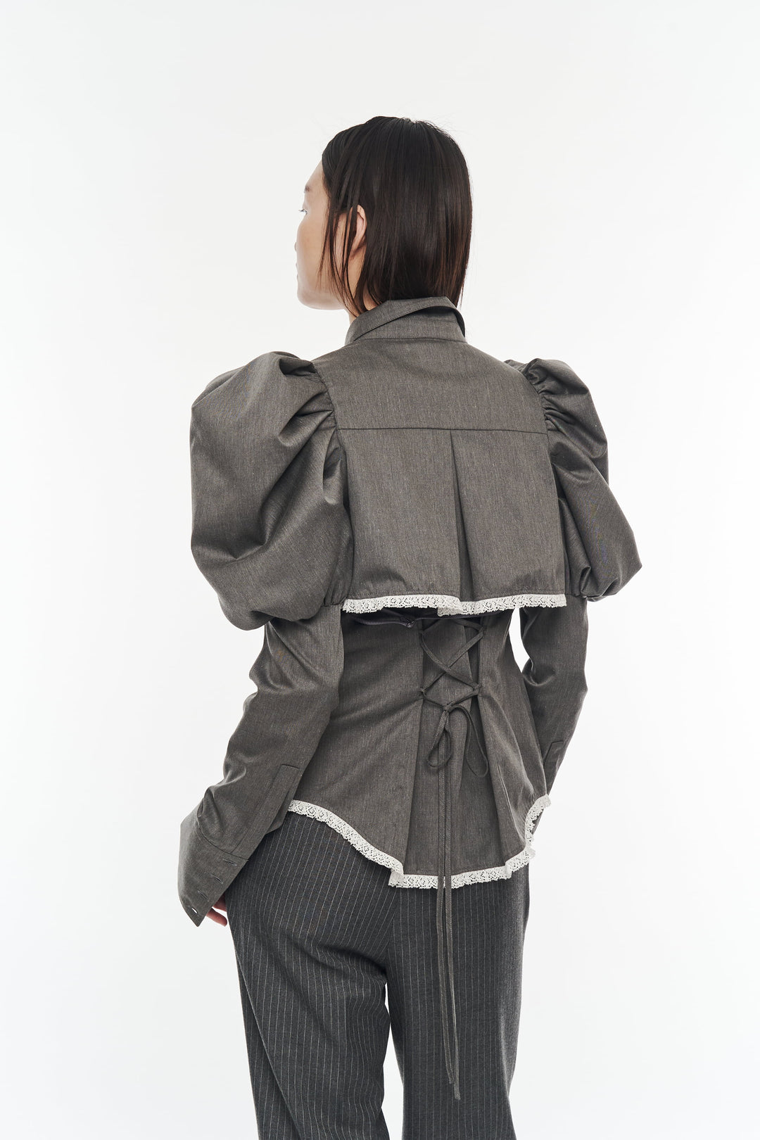 Oscarine Puff Blouse