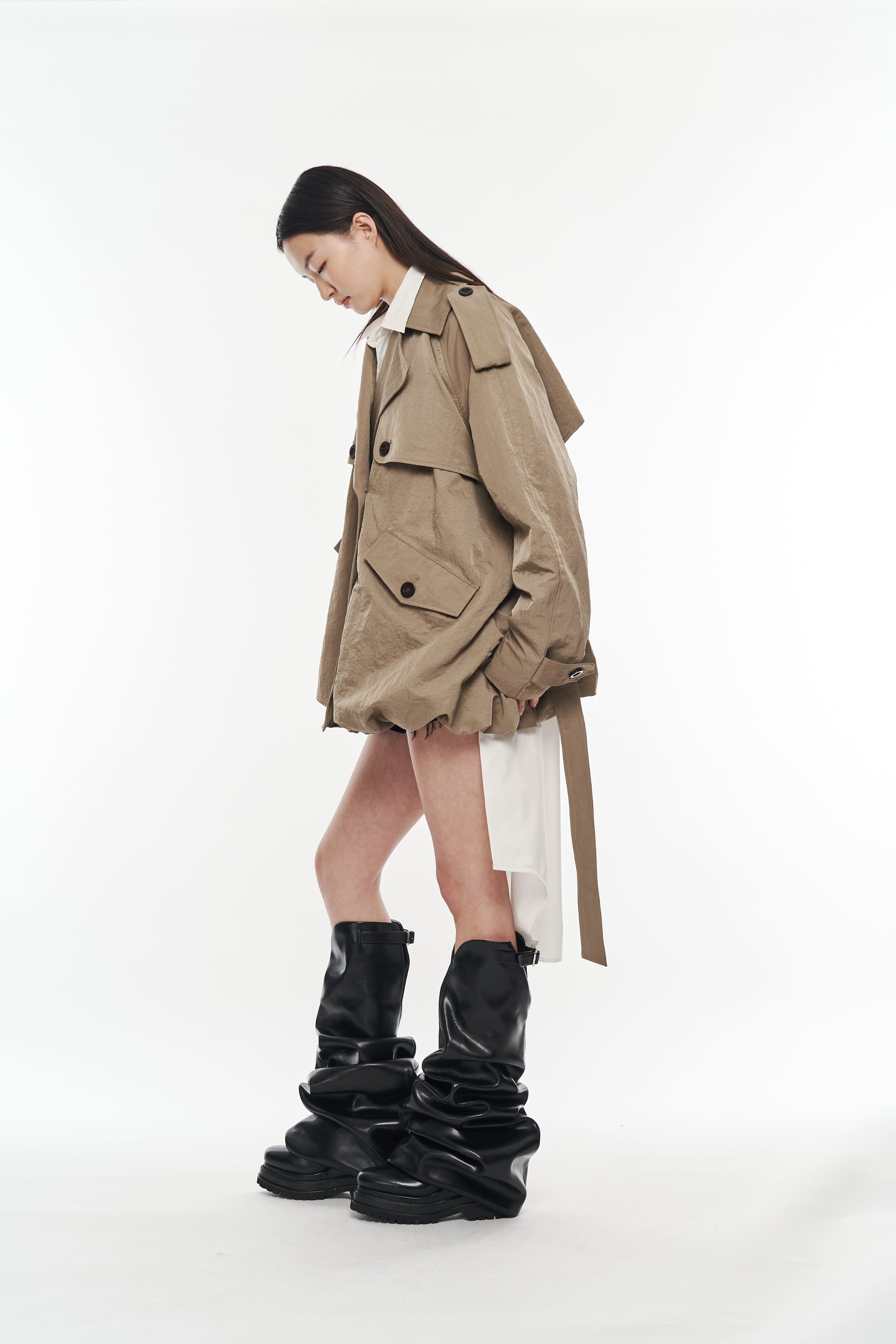 Contoured Mini Trench – POOLDE