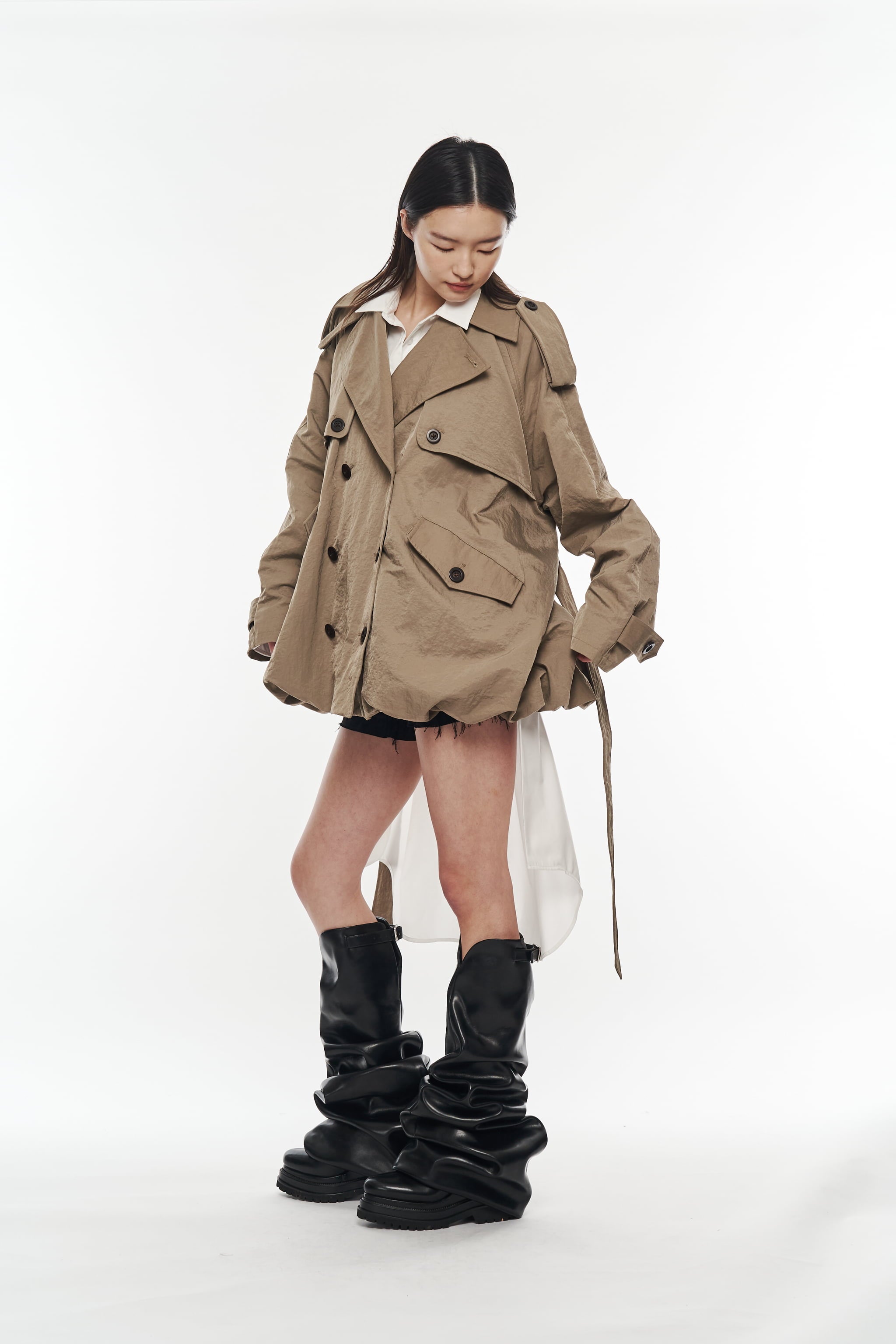 Contoured Mini Trench – POOLDE