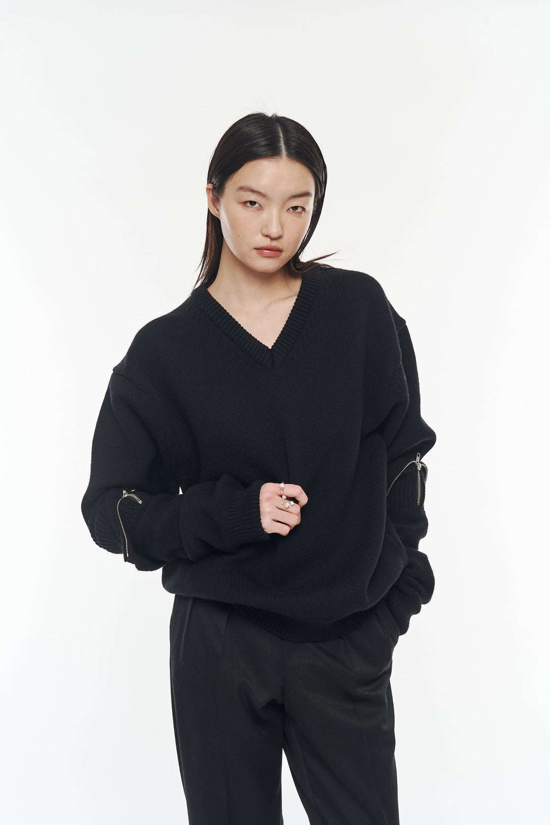 Caterpillar Sleeve Sweater