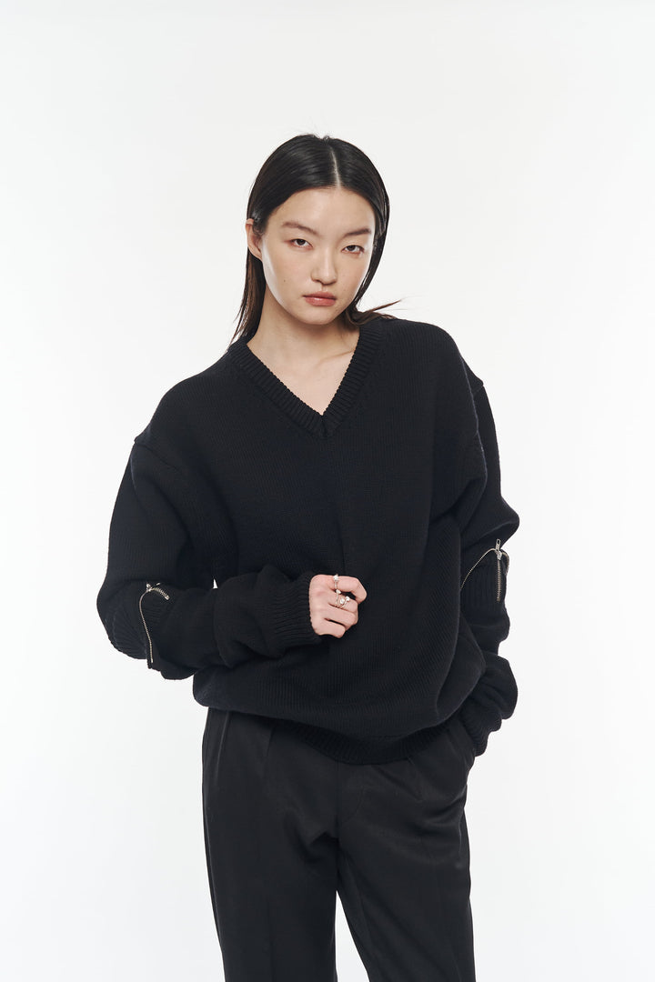 Caterpillar Sleeve Sweater