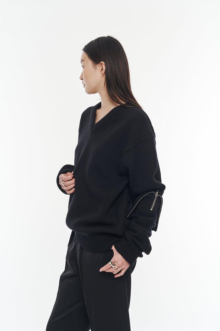 Caterpillar Sleeve Sweater