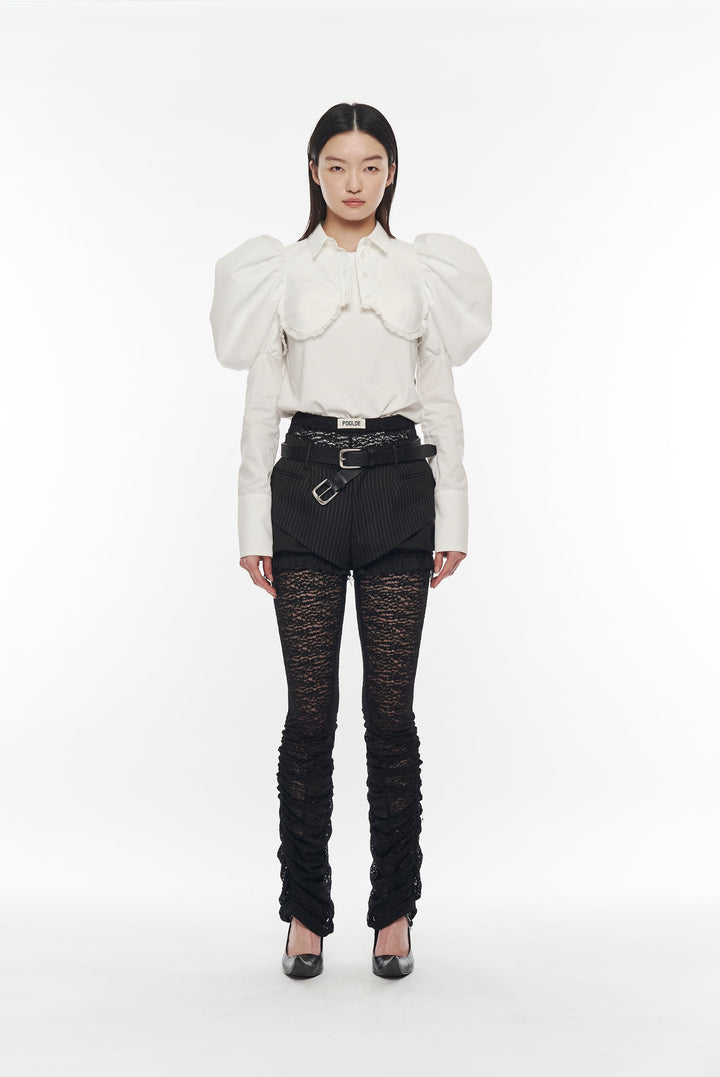 Oscarine Puff Blouse