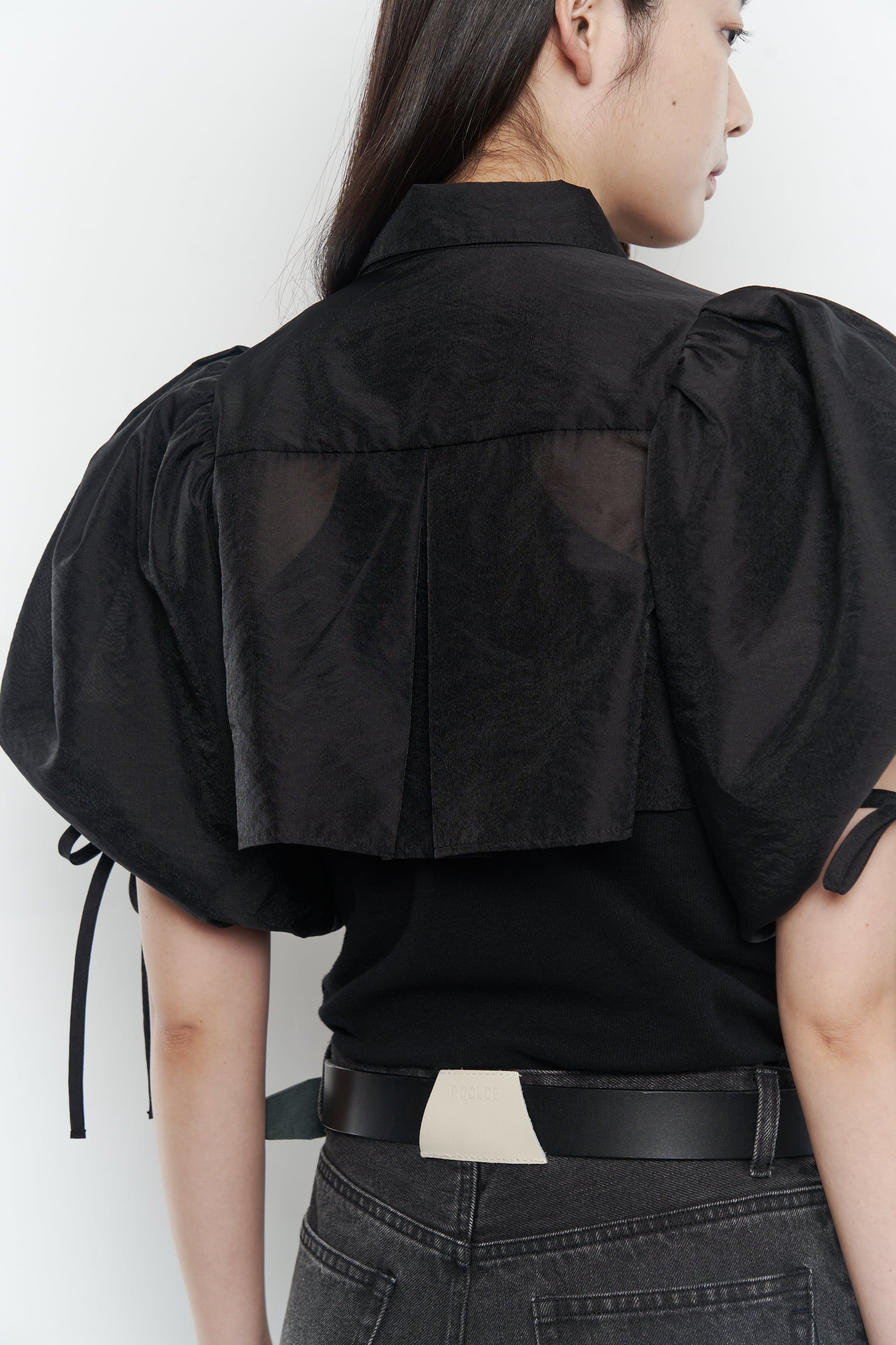 POOLDE プールデ CLOUD BLOUSE パフスリーブ半袖シャツ CLOUD BLOUSE – POOLDE