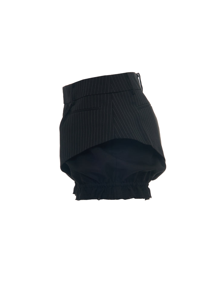 Sinatra Stripe Puffy Shorts