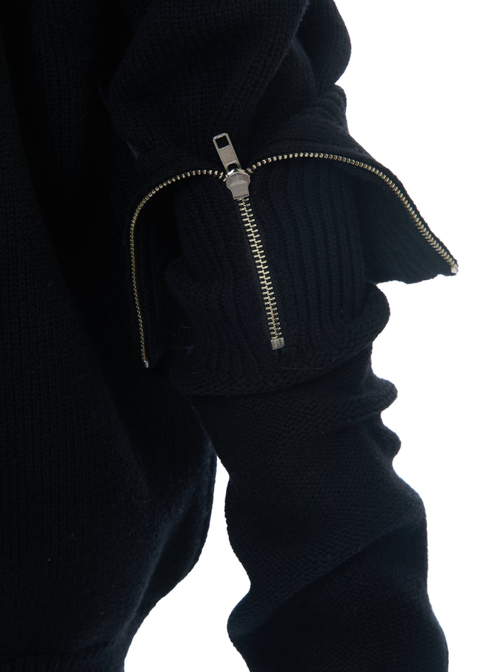 Caterpillar Sleeve Sweater