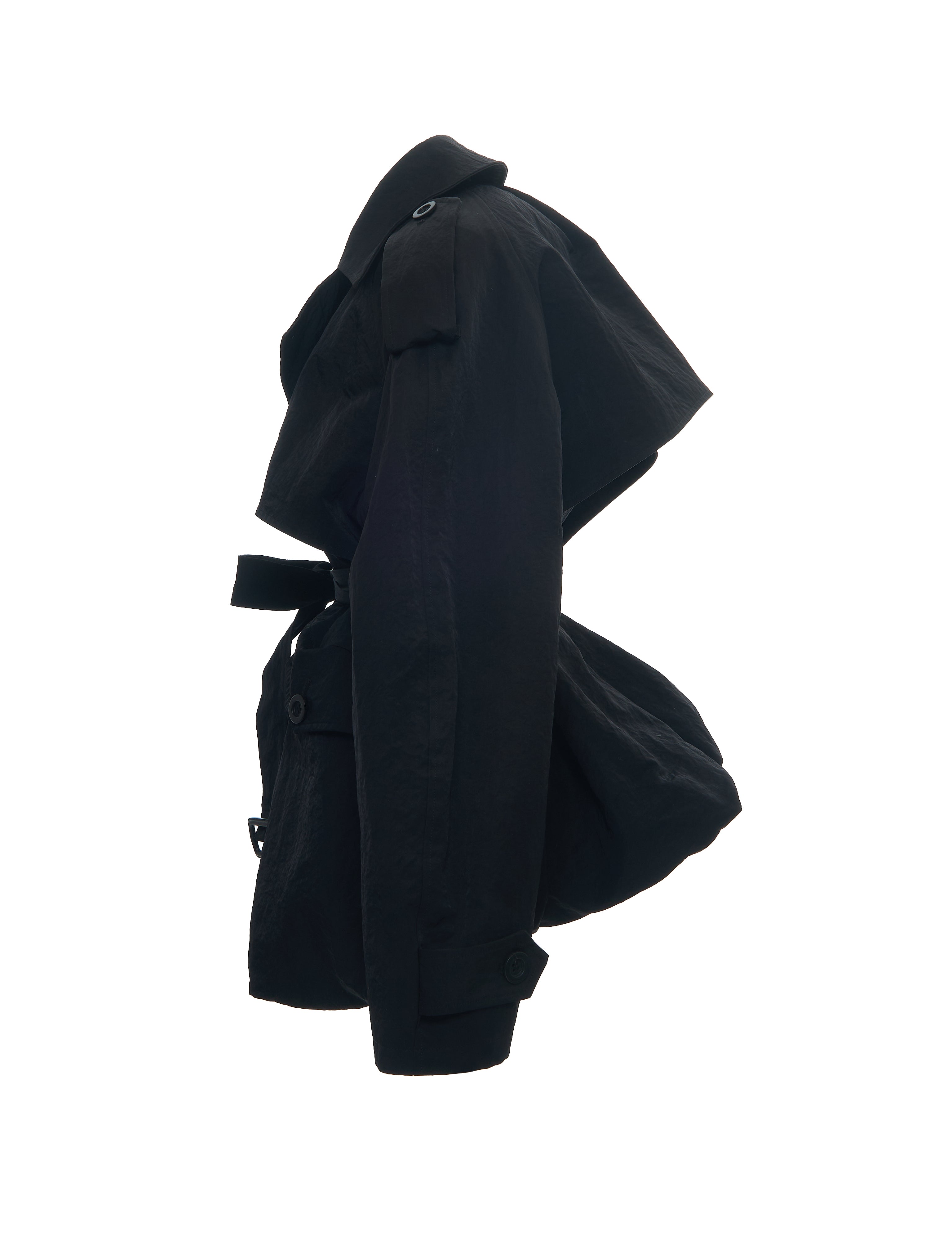 POOLDE Contoured Mini TrenchブラックFサイズ新品 Contoured Mini Trench – POOLDE