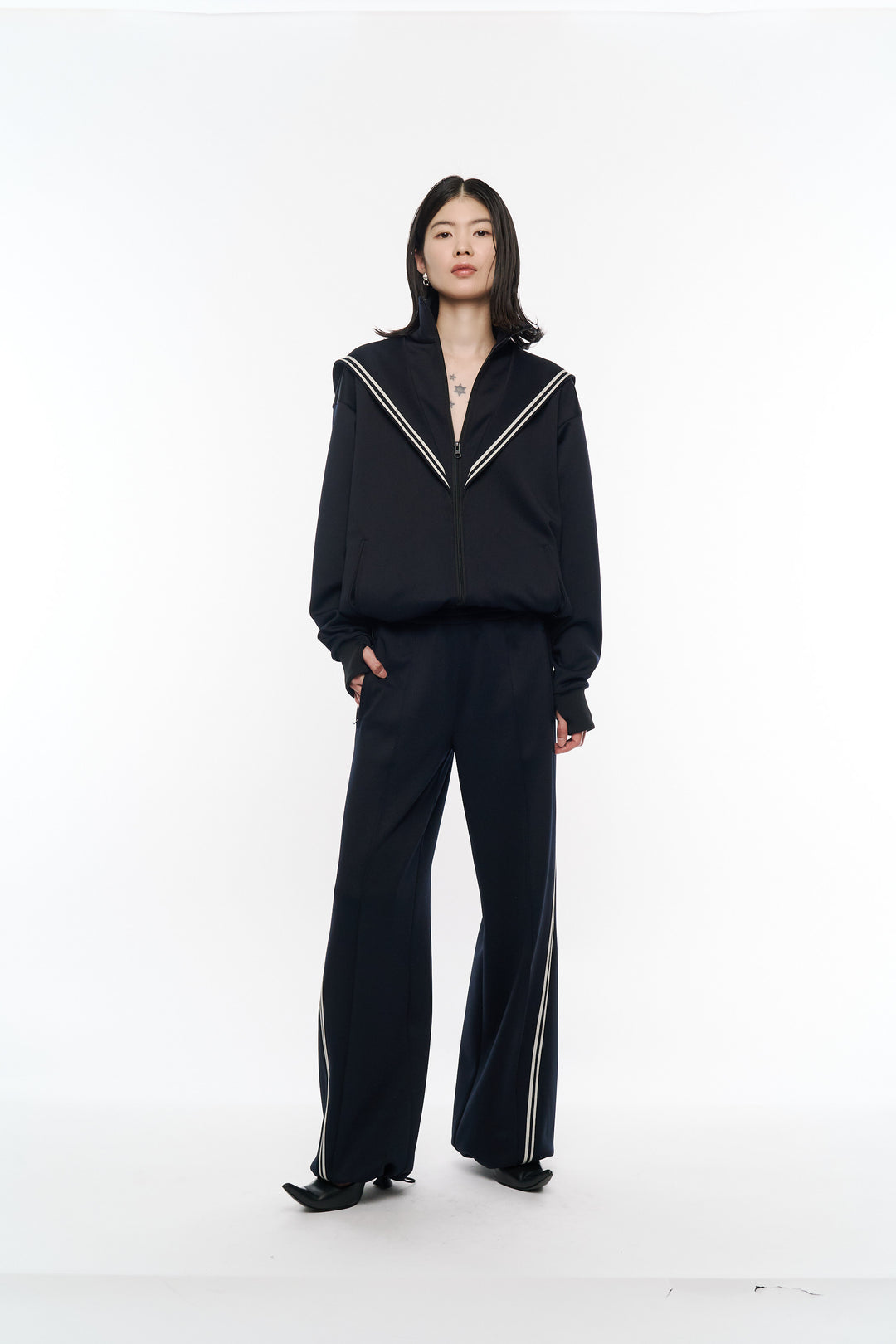 Naval Jersey Trousers