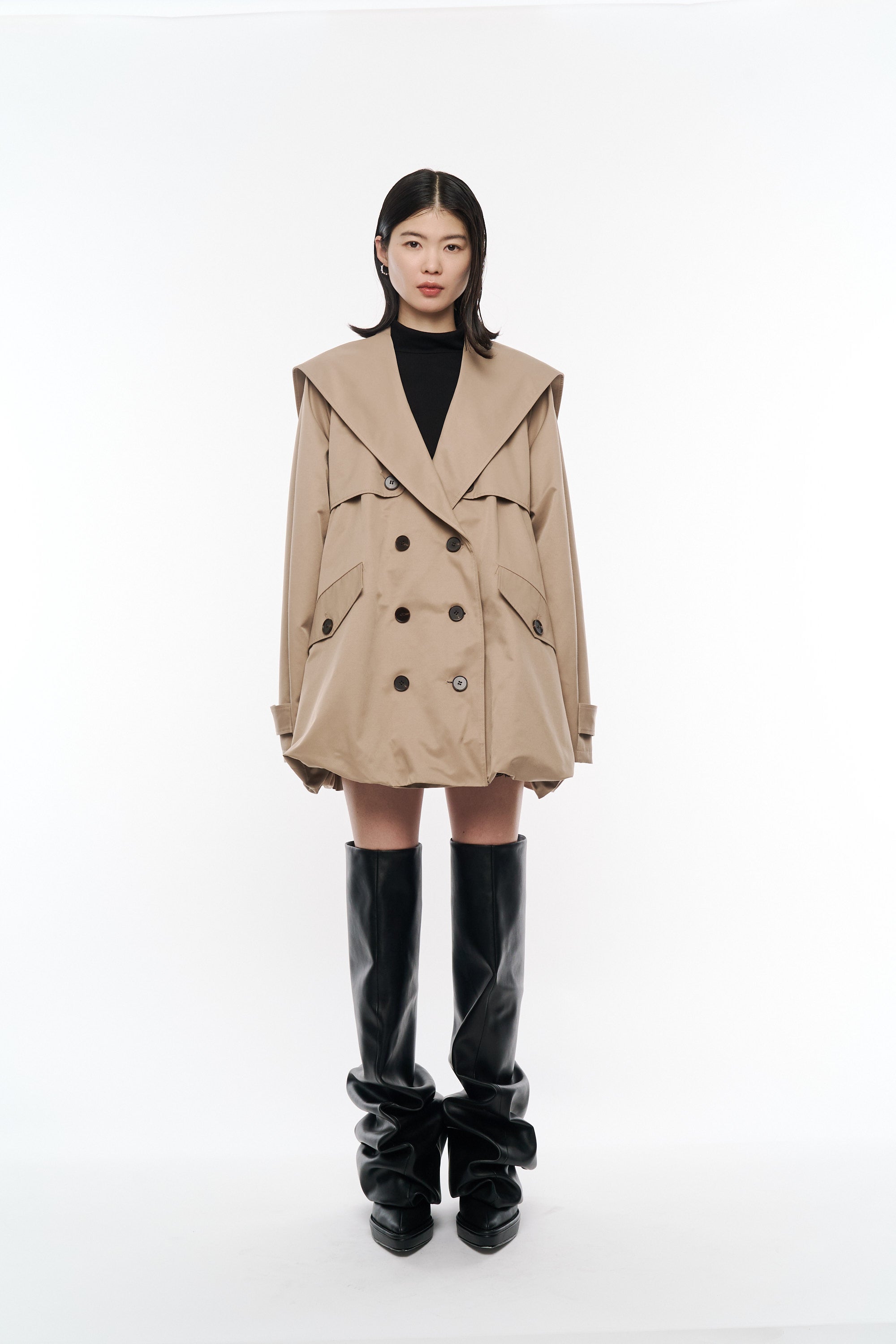 Sailor Dress Trench – POOLDE
