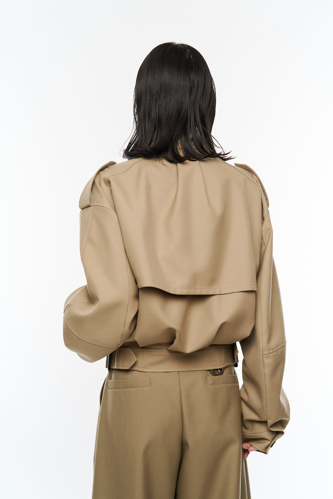 Kilt-Hem Zip Blouson